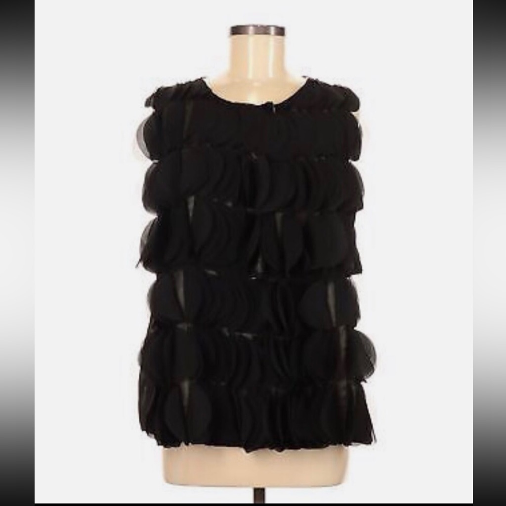 Miguelina Silk Petal Top